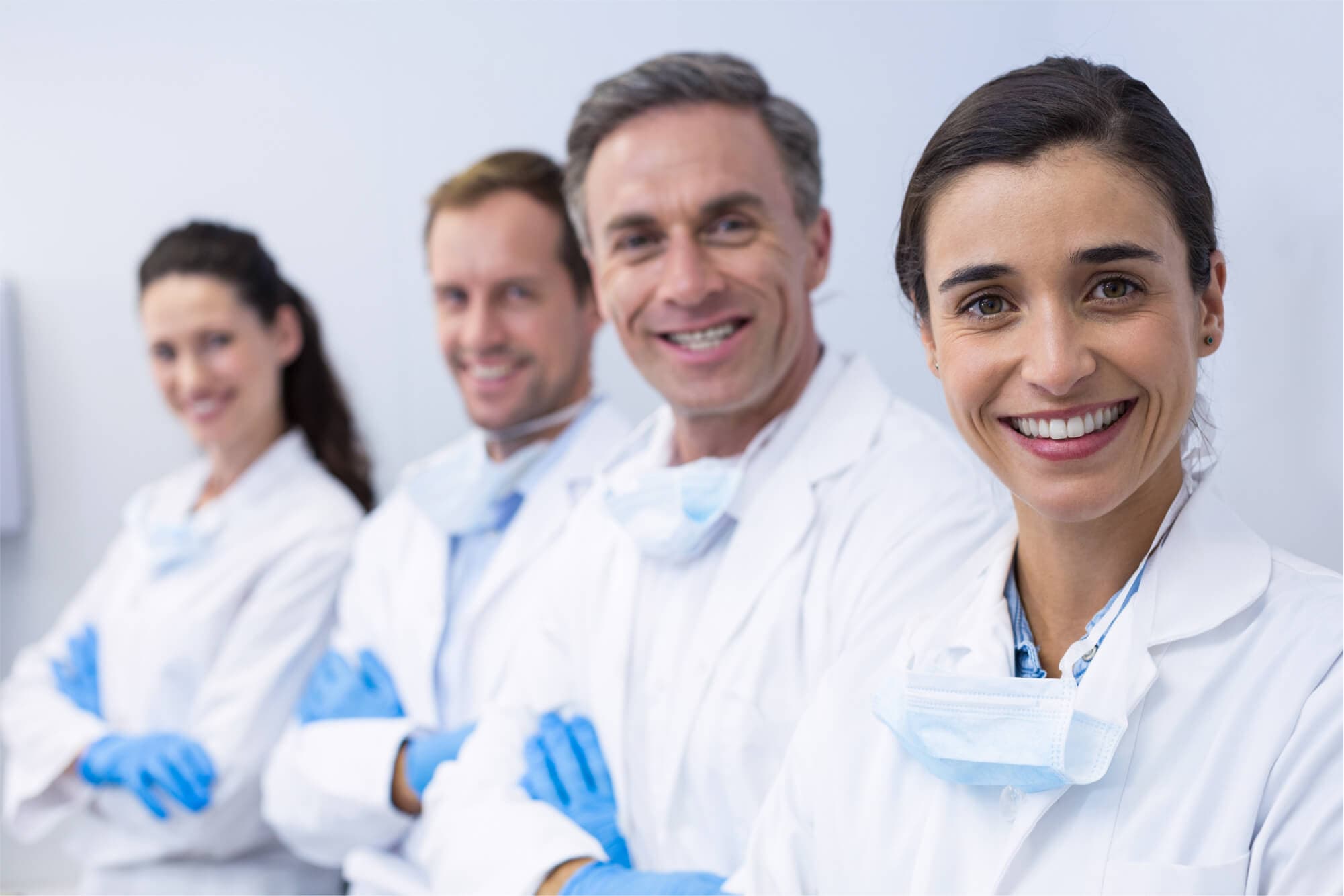 Equipo de Clínica Dental Chamartín en la consulta